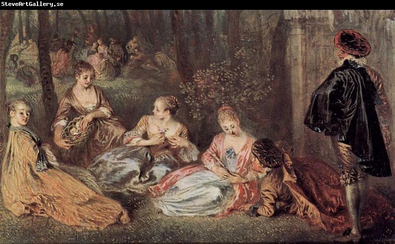 WATTEAU, Antoine Die Champs Elyssees